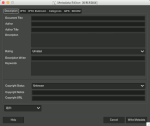 GIMP2.10.0「Metadata Editor」