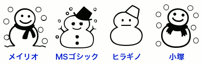Unicode 2603 SNOWMAN
