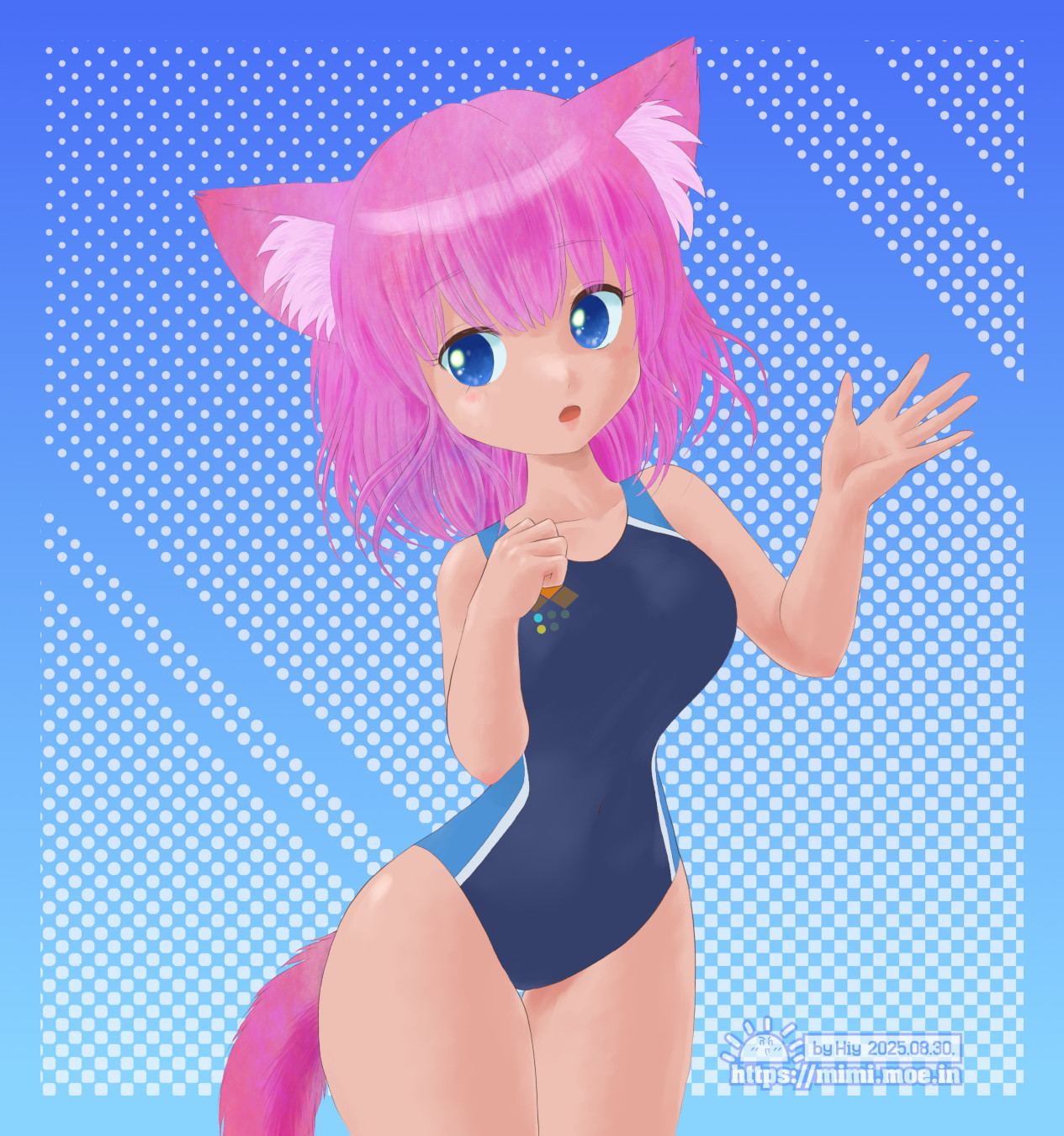 ねこみみ水着