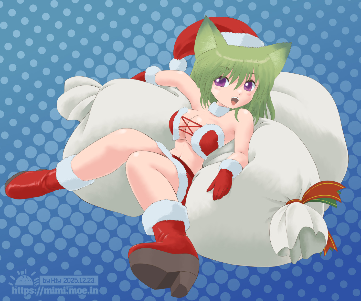 ねこみみサンタ