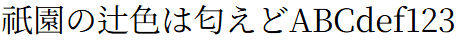 Noto Serif JP