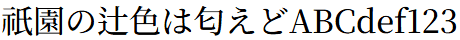 Noto Serif JP Medium